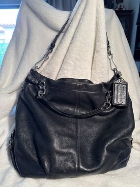 Coach Brooke Leather Shoulder Bag 14141 with Signature Tag